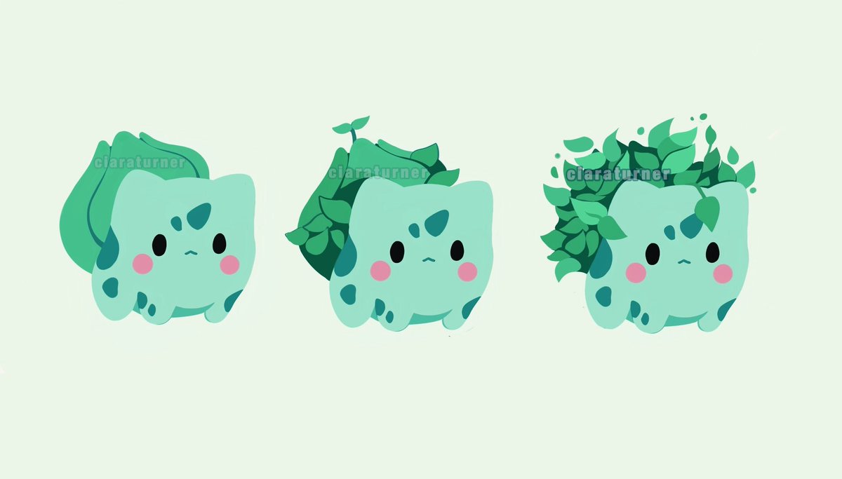 ciaraturnerart's tweet photo. look at him grow!! 🌱🌿 https://t.co/zco1UaHub1