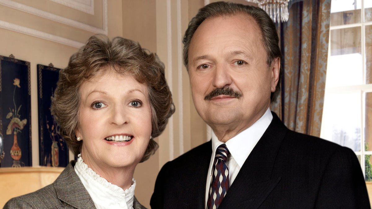 Penelope Keith and Peter Bowles play... 