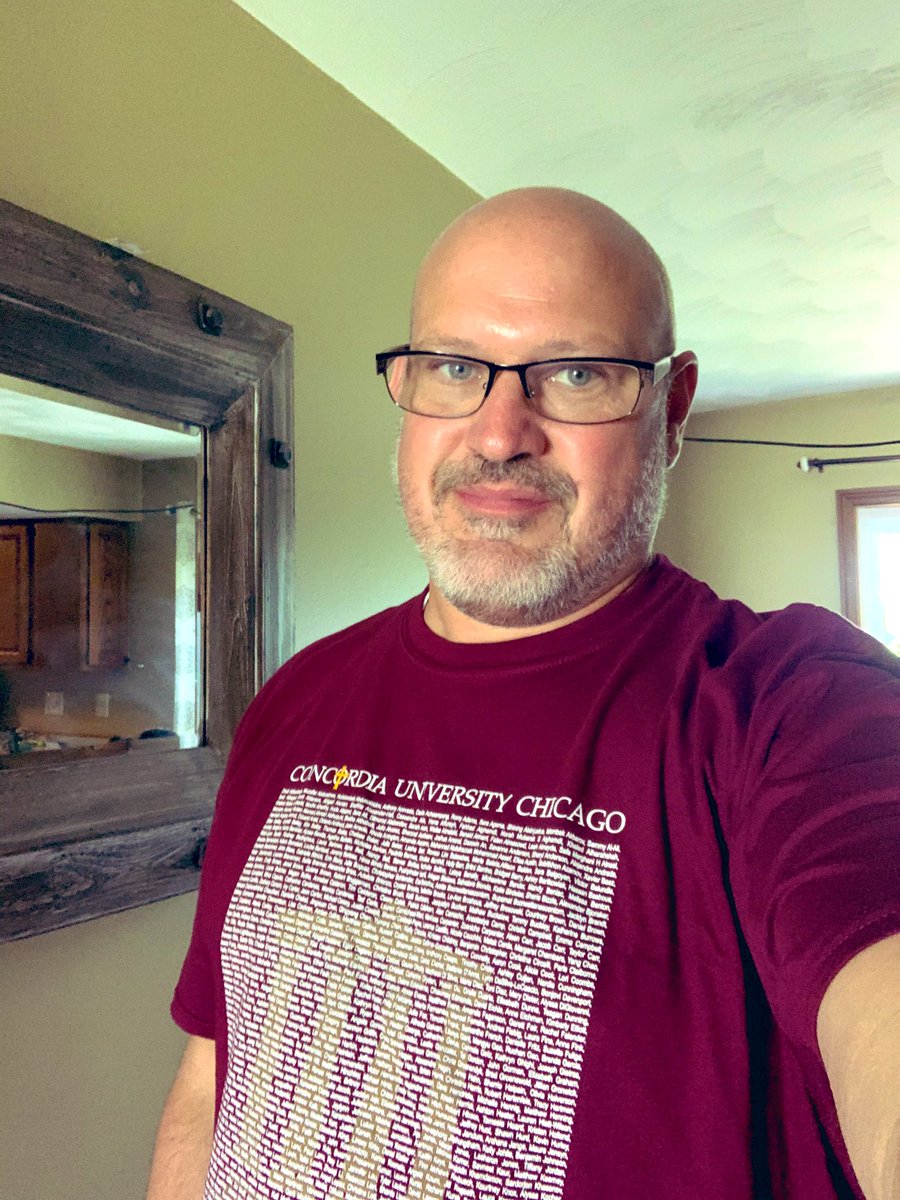 tombeetlebailey's tweet photo. Excited to wear my Class of 2020 T-shirt from @CUChicago Alumni Association! Can’t wait to walk across the stage in December! #MGFriday #CUGrad #DocTom #InspireExcellence https://t.co/yFVDi19HLT