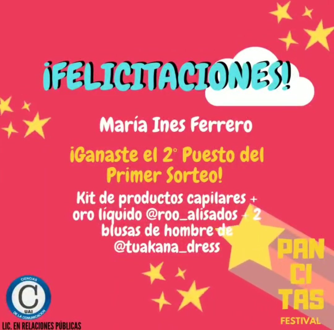FPancitas's tweet photo. FELICITACIONES A TODOS LOS GANADORES DEL SORTEO! 😍🎁 
Y muchas gracias a todos los que participaron y colaboraron 🐻💟 

#FestivalPancitas https://t.co/Fnl04TX4nw