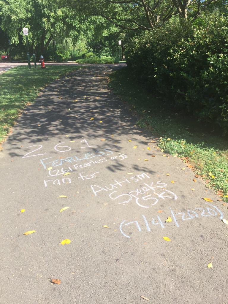 261fearlessDC's tweet photo. Happy Fourth of July! 🇺🇸 Had fun running the Virtual @AutismSpeaks 5K with Team 261 Fearless in Reston this morning! 
#261Fearless
#261fearLESSforever
#RunningOnKindness
#AutismSpeaks5K https://t.co/BP6vsgrCpE