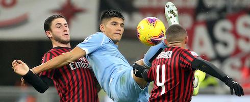 Speaking of, Lazio looked to close the gap between themselves and the top of the table, but AC Milan had other plans. Goals from Hakan Çalhanoğlu, Zlatan Ibrahimovic, and Ante Rebić placed a damning stamp on Le Aquile's title hopes, who have 8 games left to catch up to Juventus.