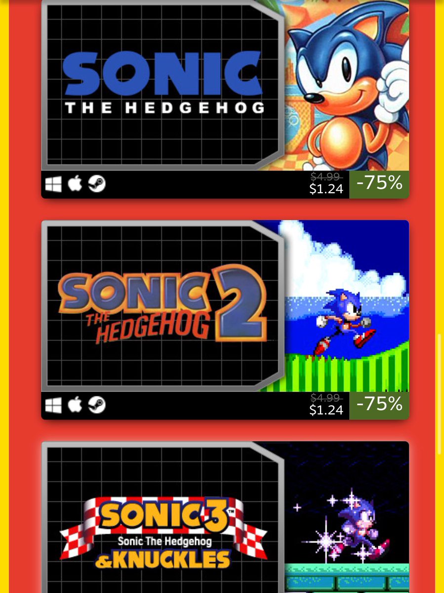 Recommendations: alright so now what should you play and read?As far as games go I’d suggest you’d start with-Sonic Mania And -Sonic Generations!Luckily for you both games have a steam sale right now, generations is 1$ so definitely go ahead and grab that!