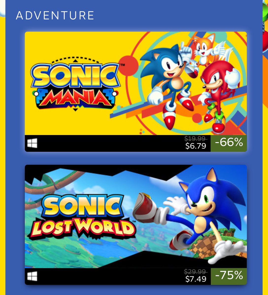 Recommendations: alright so now what should you play and read?As far as games go I’d suggest you’d start with-Sonic Mania And -Sonic Generations!Luckily for you both games have a steam sale right now, generations is 1$ so definitely go ahead and grab that!