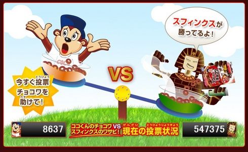 ココくんさま専用 チョコワを助けて！ 【8年前の今頃は？】ココくんVSスフィンクス