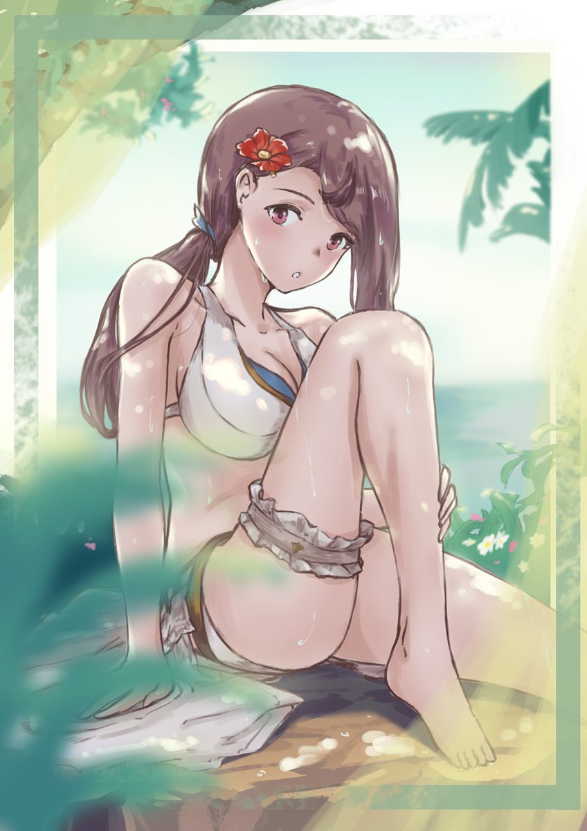今回のテーマは 夏 海 水着 私は生放送を見る同時に このイラストも描いていま 十熹之 のイラスト 今回のテーマは 夏 海 水着 私は生放送を見る同時に このイラストも描いていま 十熹之 のイラスト