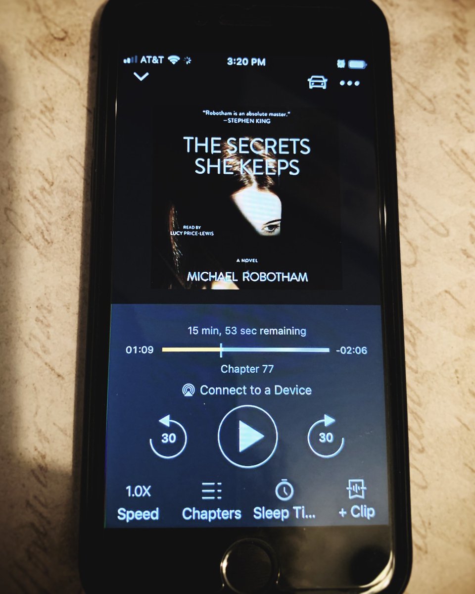 Loved this twisty thriller from <a href="/michaelrobotham/">Michael Robotham</a>. As usual, Lucy Price Lewis narrates beautifully! #michaelrobotham #bookstagram #audiobooks #thrillers #suspense