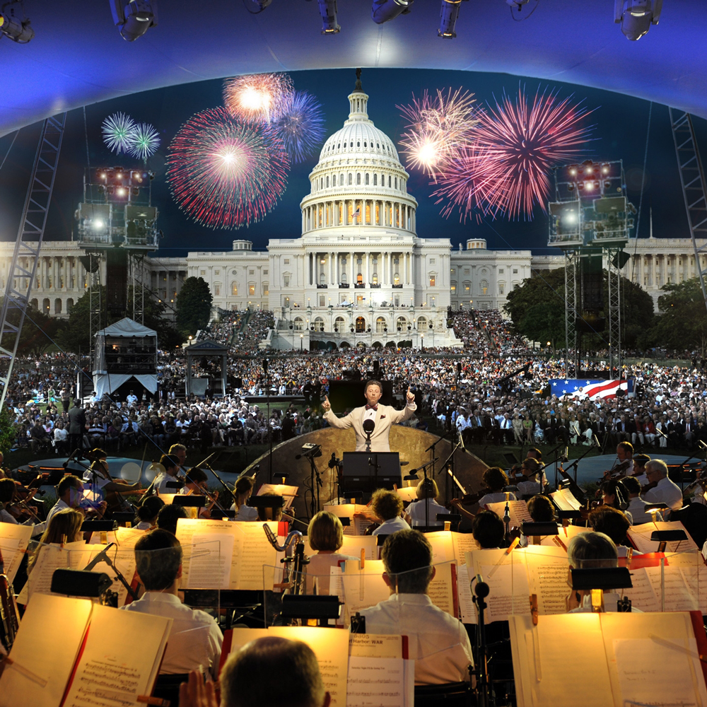 LZMichigan's tweet photo. On Right now, "A Capitol Fourth" to celebrate America's 244th birthday! Join #WGVU to see the celebration! #CapitolFourthPBS #PBS https://t.co/vXNjCkq0uM