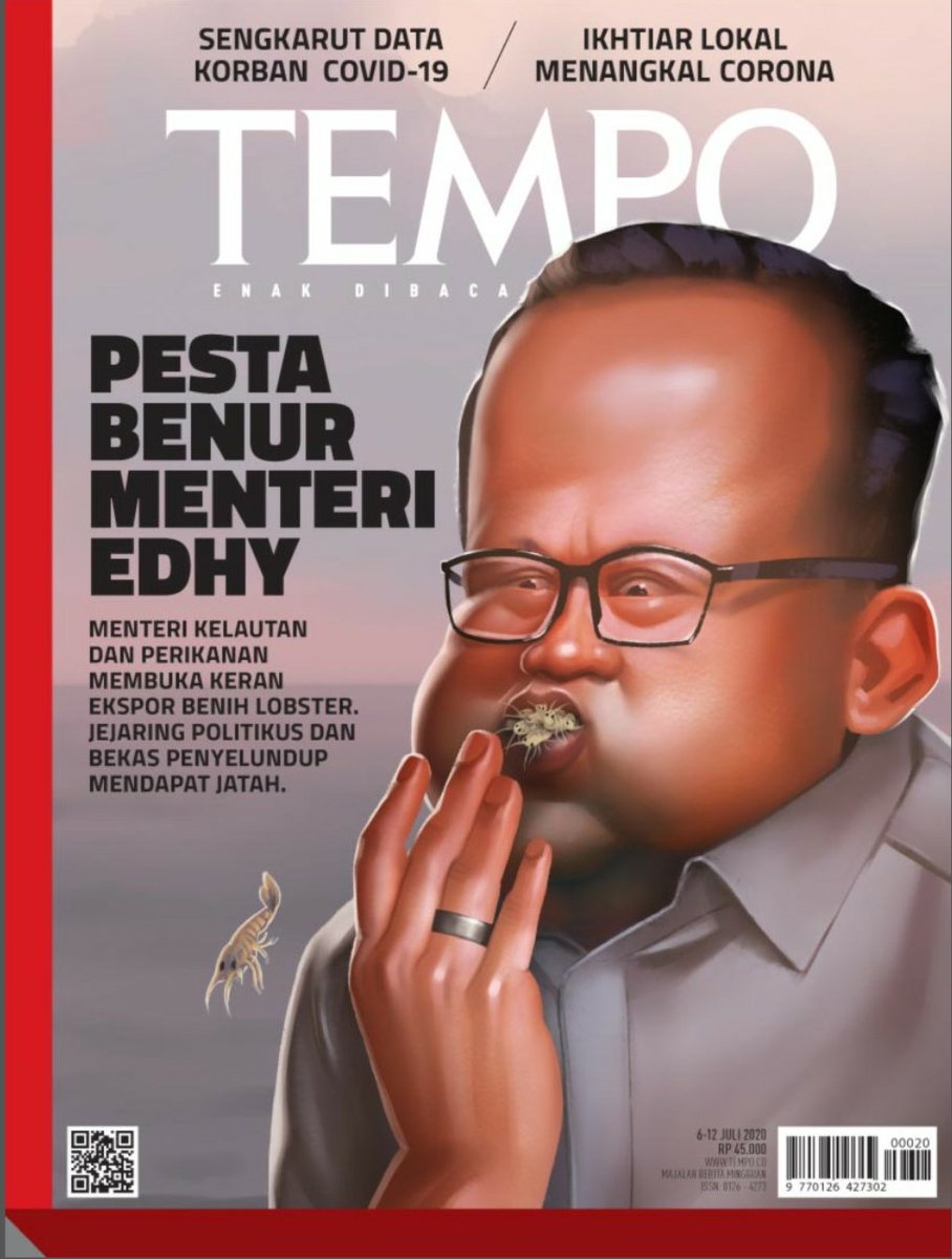 cakGoeng's tweet image. Yang anget... Yang anget... 

majalah.tempo.co/read/laporan-u…

@kkpgoid @Edhy_Prabowo @susipudjiastuti