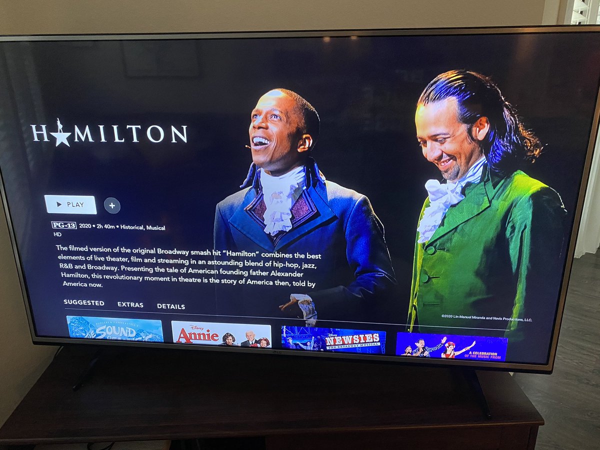 I have avoided just about everything Hamilton for years because I couldn’t afford to see it and wasn’t lucky enough to win the lotteries. I haven’t heard a single song and basically only know that this is  @Lin_Manuel’s baby. Today is finally my time.  #Hamilfilm  