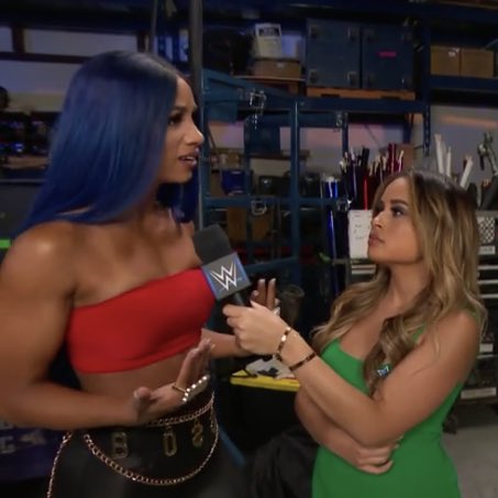 Thread of Sasha Banks being the best dressed in WWE 