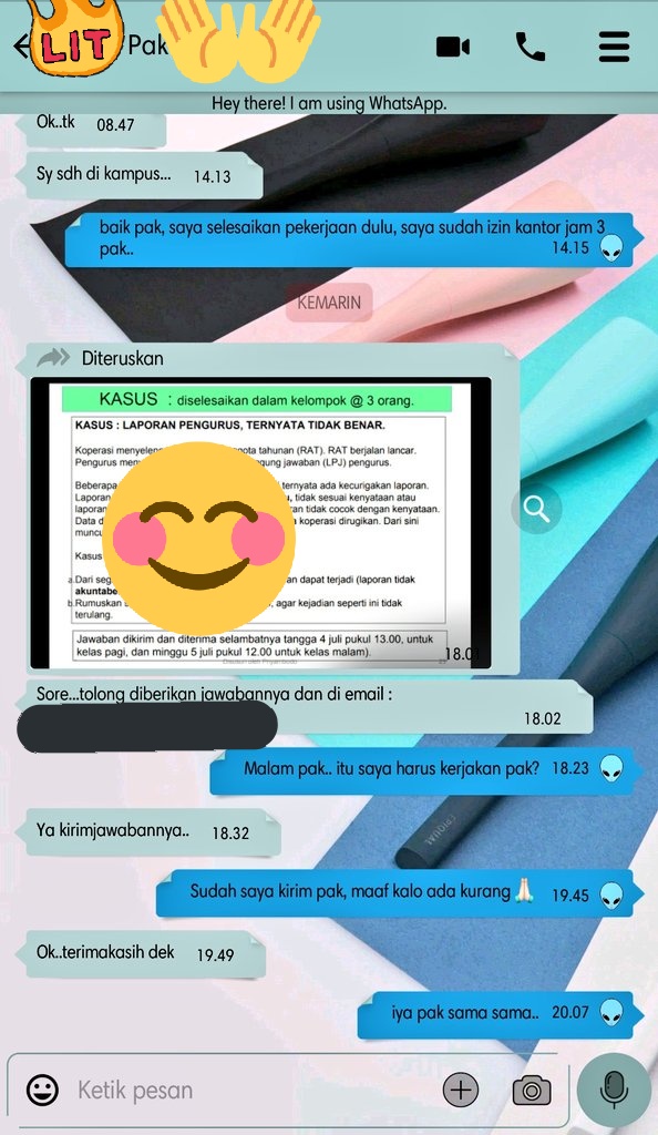 vicaprynt's tweet photo. udah tinggal sidang ge tetep aja disuruh ngerjain soal https://t.co/jsjTiBcUdv