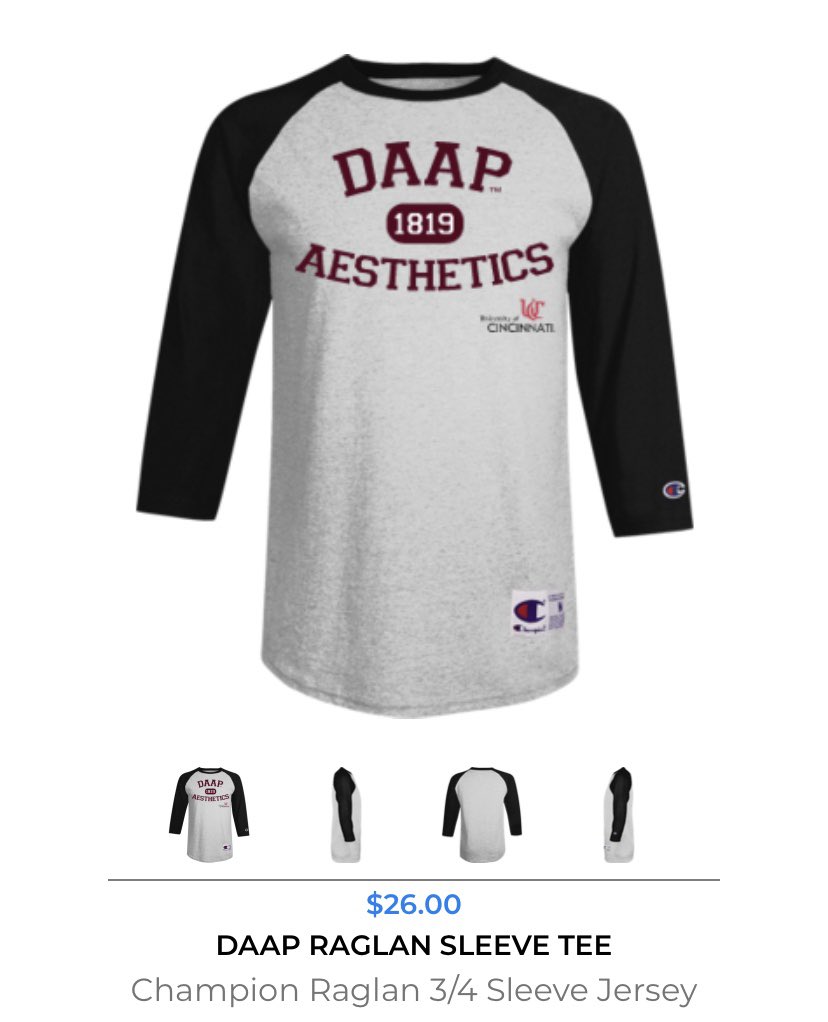 Looking for something new to wear to your WebEx calls?? Check out the new DAAP apparel brought to you by the Student Affairs office!! link in bio!
