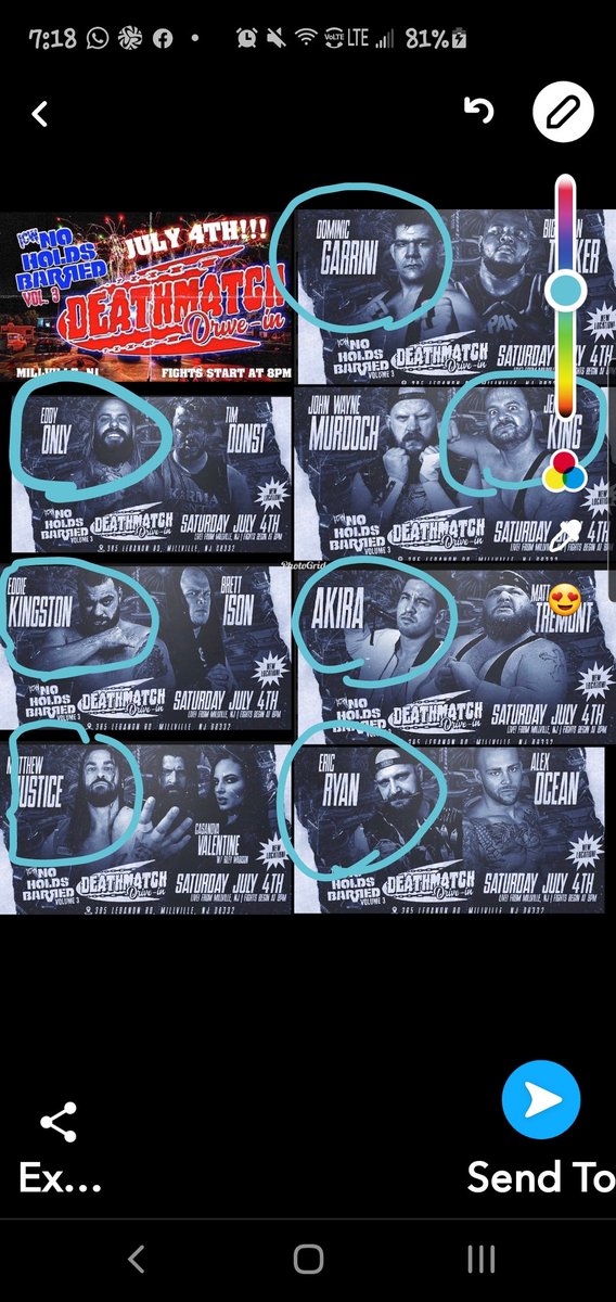 djswagerfic's tweet photo. What a #hassbattle thet was to start up the @ICWNHB #NHB3 #DeathMatchDrivein as @dgarrinibc get by @Twan_Tucker @blklkp @RefKrisLevin @TheStruggles23 @scsariti @smartmarkvideo @indiewrestling #WatchIWTV https://t.co/4VP6VoeztA