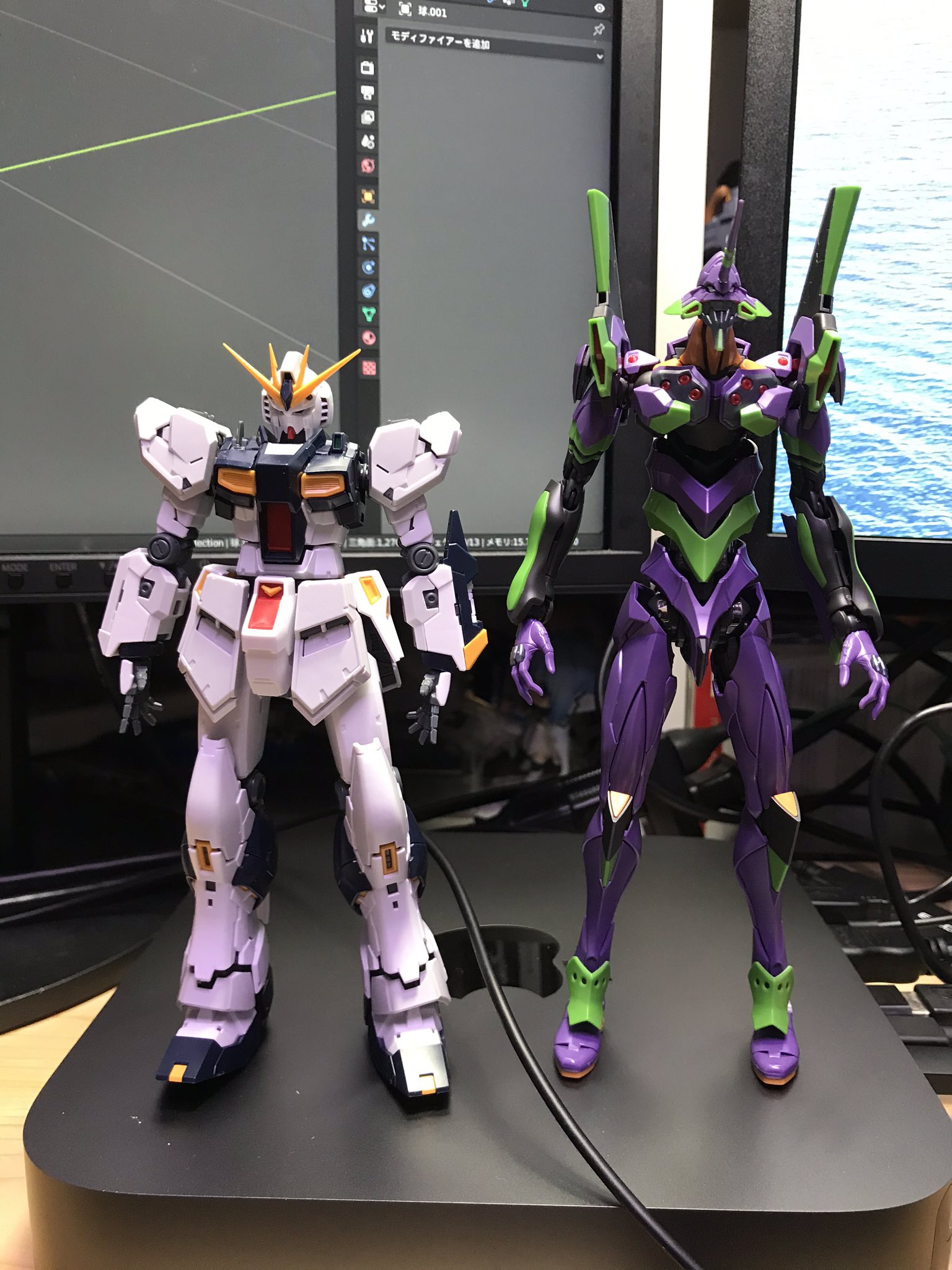 تويتر ぐれっグル على تويتر Rg Nガンダムとrgエヴァ初号機の比較 思ってたよりnガンダムが大きい てか エヴァ って何分の一なんだ と思って調べたら エヴァて大きさ設定無いんだね 凄い Rgnガンダム Rgエヴァ初号機 T Co Nrtfduaywt