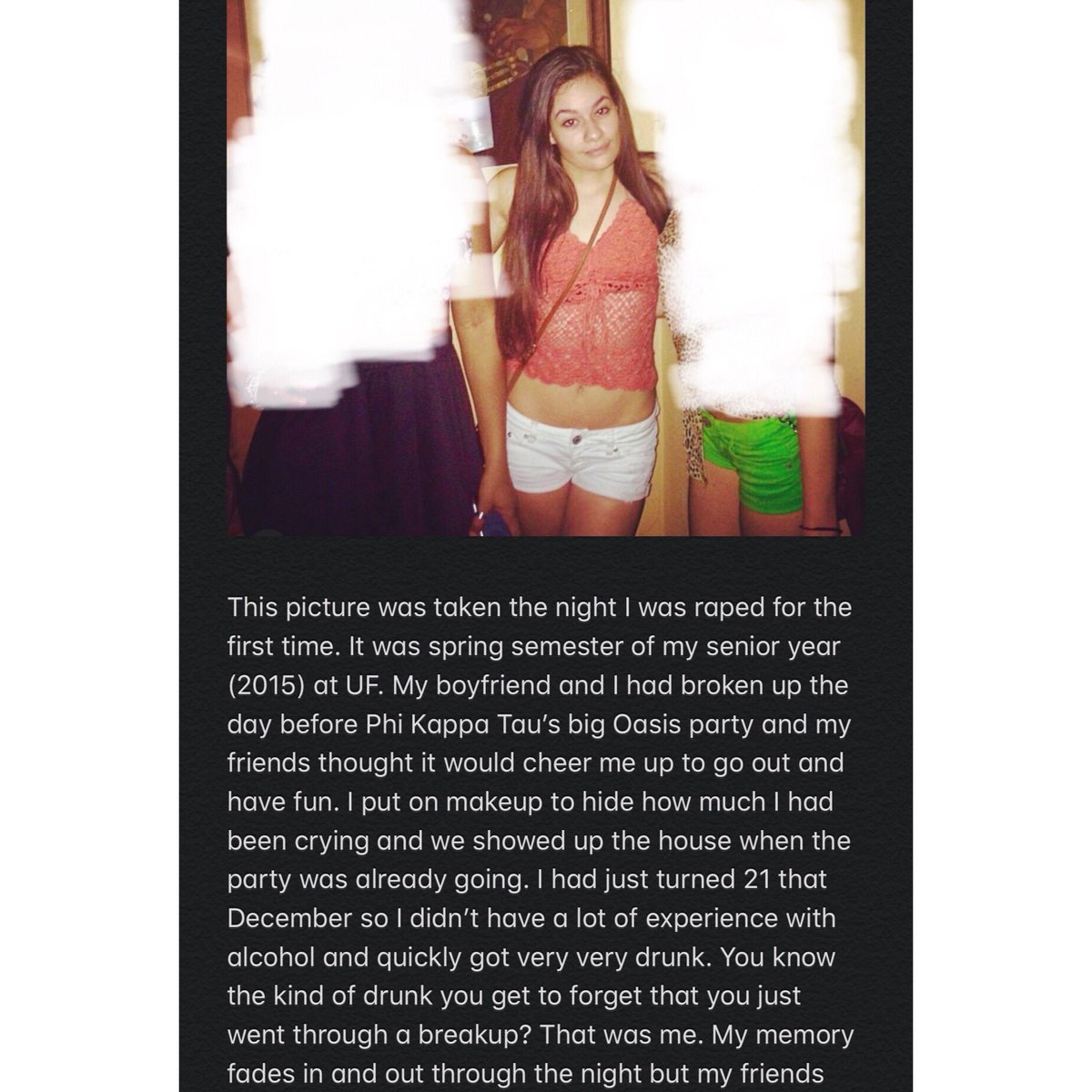 SurvivorsUf's tweet photo. Tw: rape, Greek life, alcohol https://t.co/cpoQKX4PCf