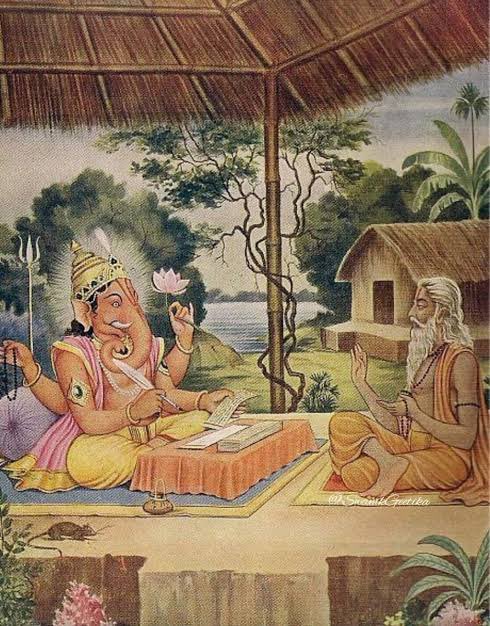  But for Bhagawan Vyasa, Vedas would not have been transmitted systematically, through unique institutions & traditions,the marvels of human thought &organising,of grit & determination, & passed down the generations for over 5,500 yrs already, with many millinea to come(3/n)