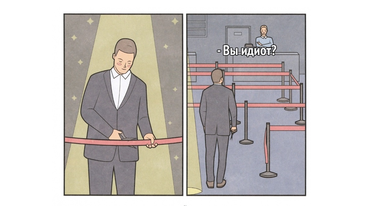 Когда просидел на самоизоляции несколько месяцев и забыл, как устроен аэропорт.