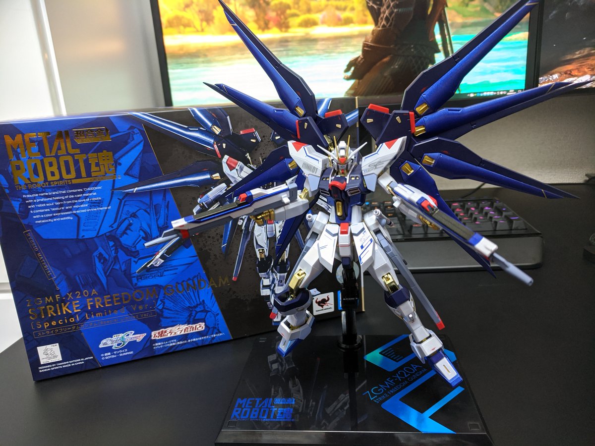 新品未開封】METAL ROBOT魂 ＜SIDE MS＞ フリーダムガンダム - フィギュア