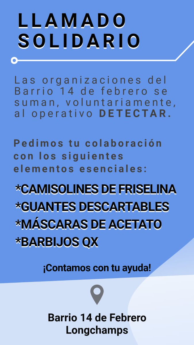 LanusdebateOK's tweet photo. Si querés sumar tu colaboración escribinos por privado!!! https://t.co/6C0hARAoty