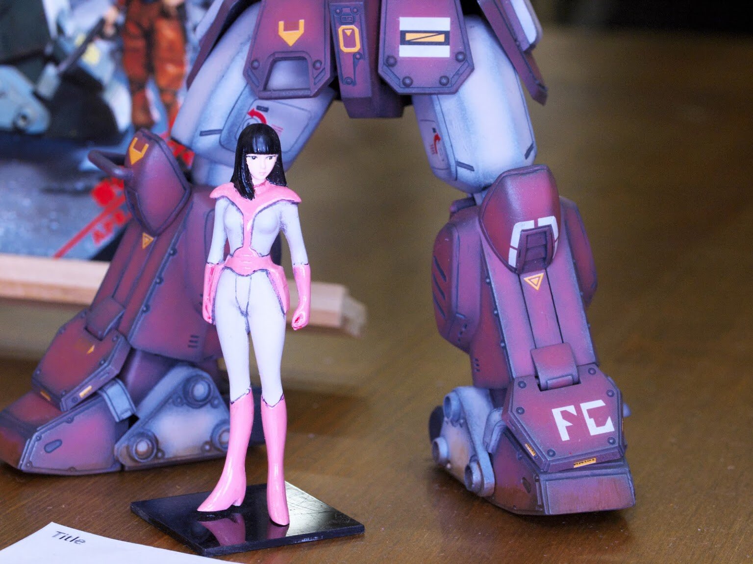 はっちゃん 1 24フィアナ Wave Hgブルーティッシュドッグについてるフィギュア 凄く良いからオススメ 1 15バートレイはフーケの顔パーツ無くしてスクラッチした T T ポリパテとヒートペンで試して顔はヒートペン 髪をエポパテで作った おれのわたしの