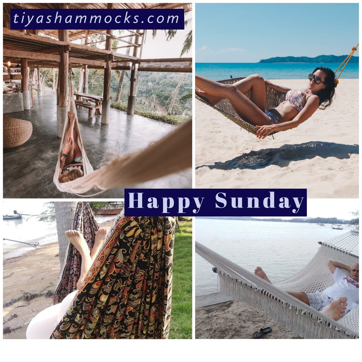 Hang your favorite hammock and have a great Sunday 😀
🐌
#tiyashammocks #hammockphuket #hammock #hammocks #hammocklife #hammockliving #hammocklifestyle #hammockthailand #hammocktime #hammocking #phuket #phuketthailand #thailand #handmadehammock #islandlife #phukethammock #sunday