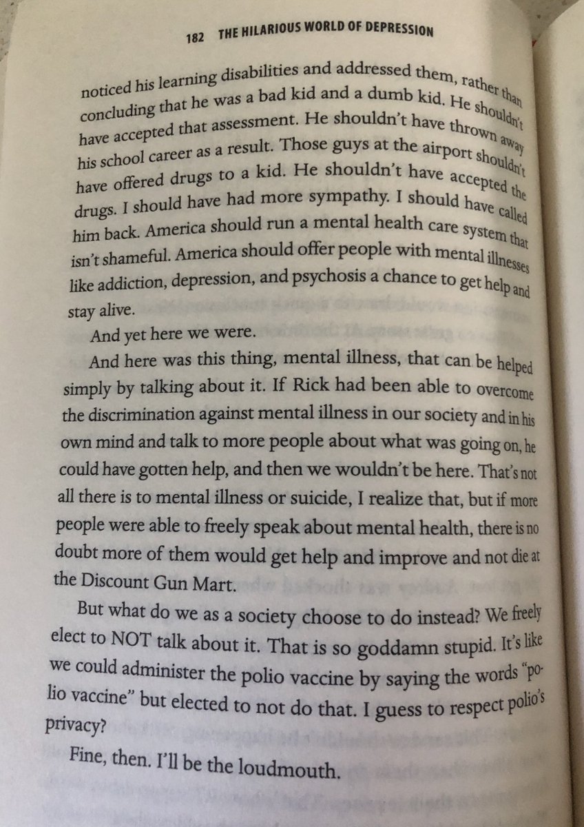 teaaddict13's tweet photo. Such a good book, @johnmoe. 

#THWoD was book #32 of 2020 for me. I would say I’m still processing it, but page 233 deterred me from doing so.  😉 #DepressionLies https://t.co/PwwYxLx31D
