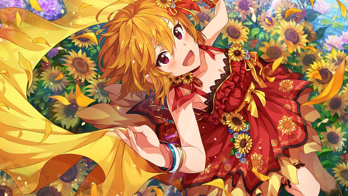 Tsubasa IbukiAge: 14Mirishita Card Type: AngelImage Color: Yellow> the "yellow" idol of ML's lead trio> lively & easygoing, often sets the mood & likes to do things she sees as fun> naturally talented but innocent & naive> looks up to Miki as a role model > VA: Machico