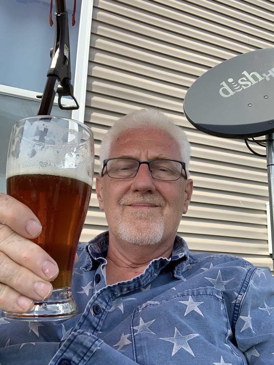 Hamilton, a fire, s’mores and a fine craft beer. Happy Fourth of July!
