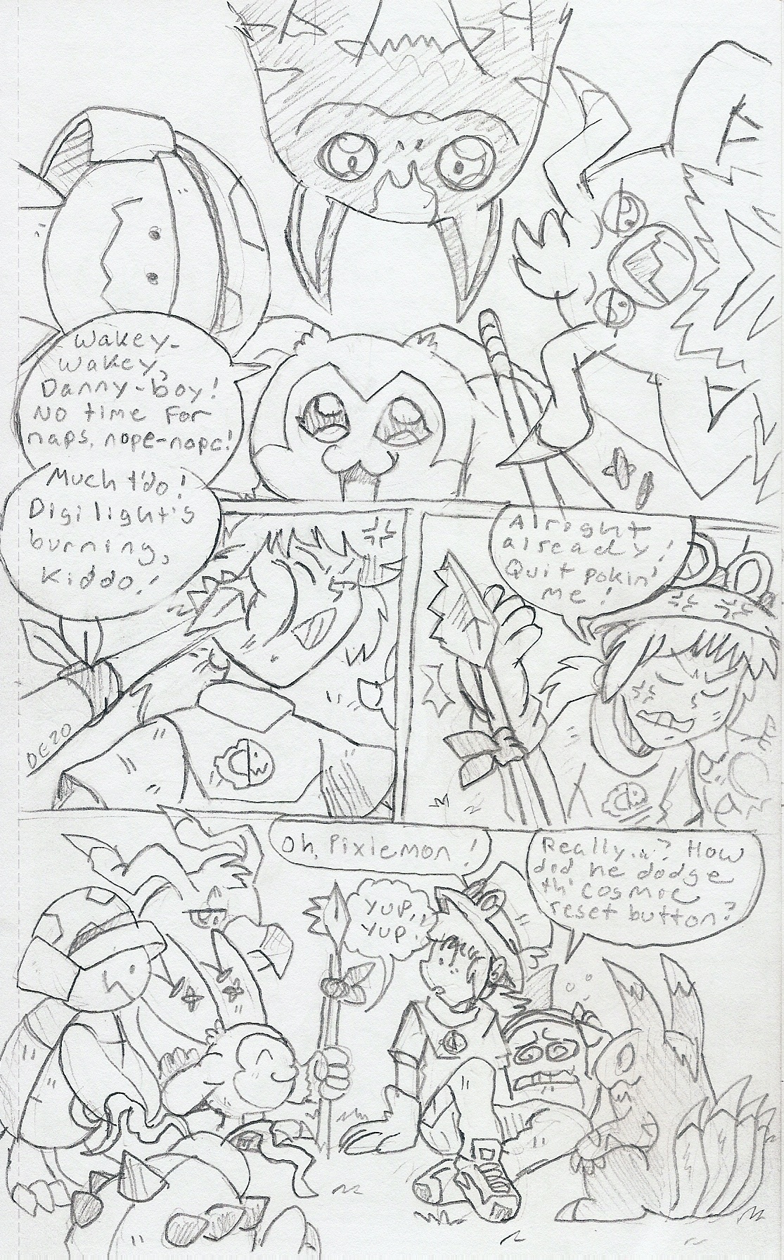 Dane on X: Little Zone comic set during tri regarding the