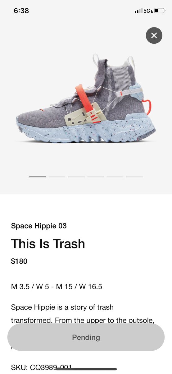 AnthonyBayReddy's tweet photo. @NikeStore Hi. It says it’s still pending. Could you please confirm if my payment went through and that I got them? Thank you. Happy 🇺🇸 Day! https://t.co/0Ko4B8JQrq