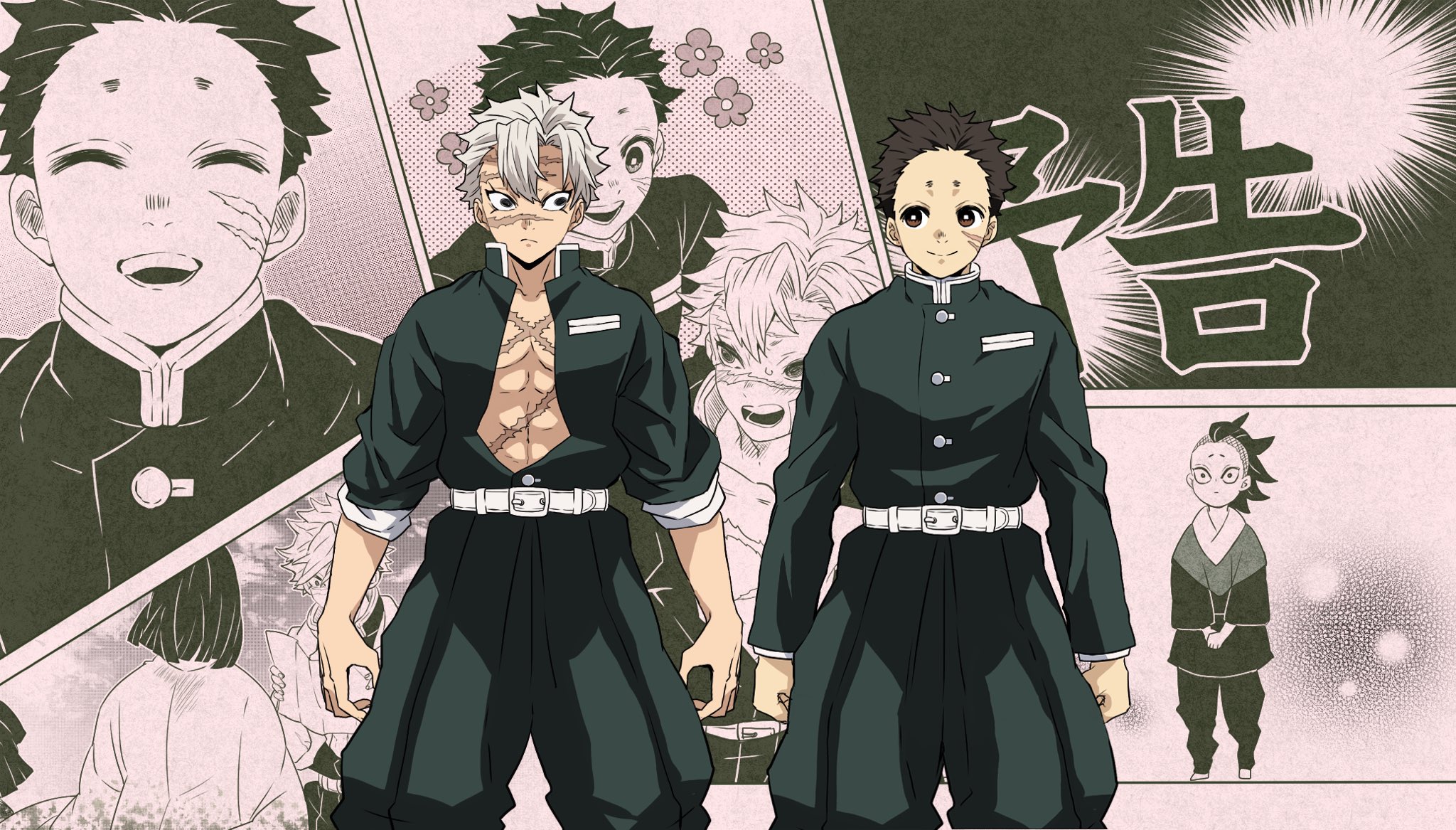 Twitter 上的 櫟 多忙 風の道しるべ挿絵バレ あり 鬼滅 大正コソコソ噂話 匡近と実弥ver 鬼滅ノベライズ第３弾 風の道しるべ 発売おめでとうございます 一部トレス 模写 ファンブック ネタバレあり 匡近の配色はイメージです T Co Rgfo4eetqd