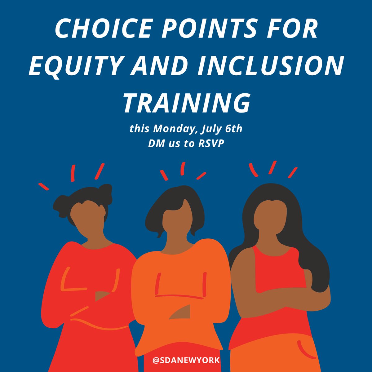 SDANewYork's tweet photo. What are Choice Points? How can we make decisions within #StudentsDemandAction that are equitable and inclusive? Join the NY-VFO on Monday for a training and conversation! DM us to RSVP and receive the Zoom link. https://t.co/QPPWgZqCS0