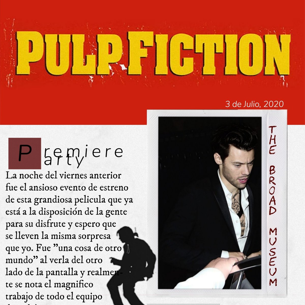 M0THERFOCK3R's tweet photo. Gran Finalidad.

           @ PulpFiction_RP

Esta pelicula obtuvo su estreno y yo tuve una hermosa compañia durante toda la noche.
Un abrazo a cada participante.
"Muy bien, fue un milagro. ¿Podemos irnos ahora?"

#PremierePulpFiction https://t.co/crIPojkU2Y