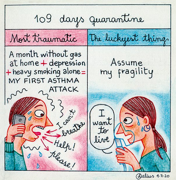 chicksoncomics's tweet photo. #128 by @deliusdibujante
#ongoingdialogue #chicksoncomics #tumblrconversation #isolation #ashma #quarantine #fragility
https://t.co/zyPj1ZMXi9 https://t.co/45EF6nswxd