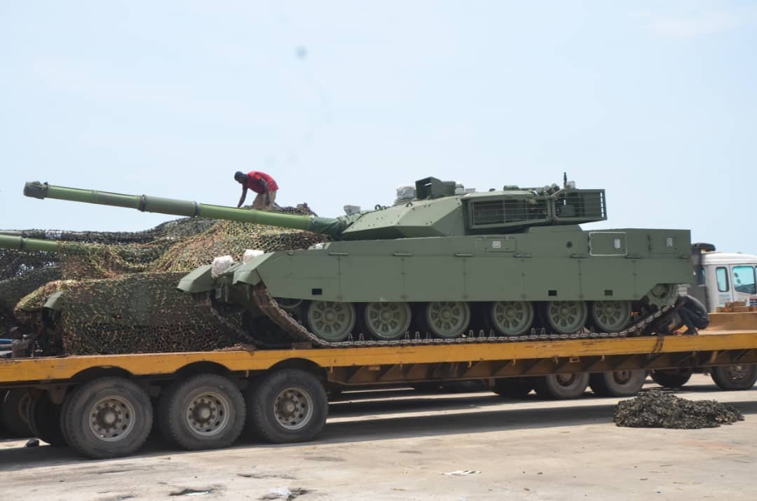 Most sophisticated weapons procured in the last 5 years of the Nigerian military.VT-4 Main Battle Tank. (China)