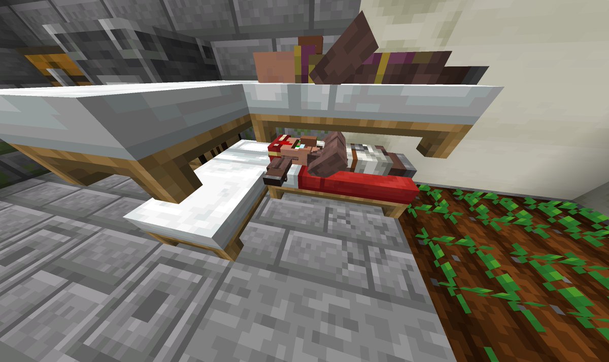 MsMightyBe's tweet photo. Man, kids even sleep on their parent's heads in Minecraft... https://t.co/LvWXwdev0A