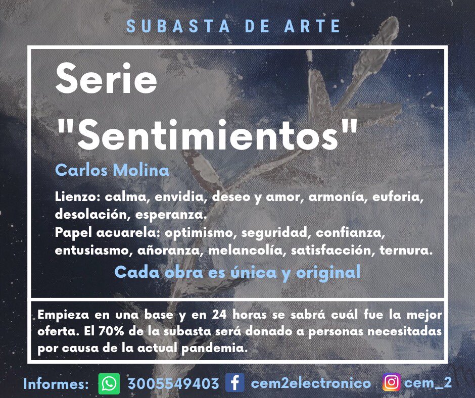 Cem2Cem's tweet photo. #subastasolidaria https://t.co/QijdVPEM7v