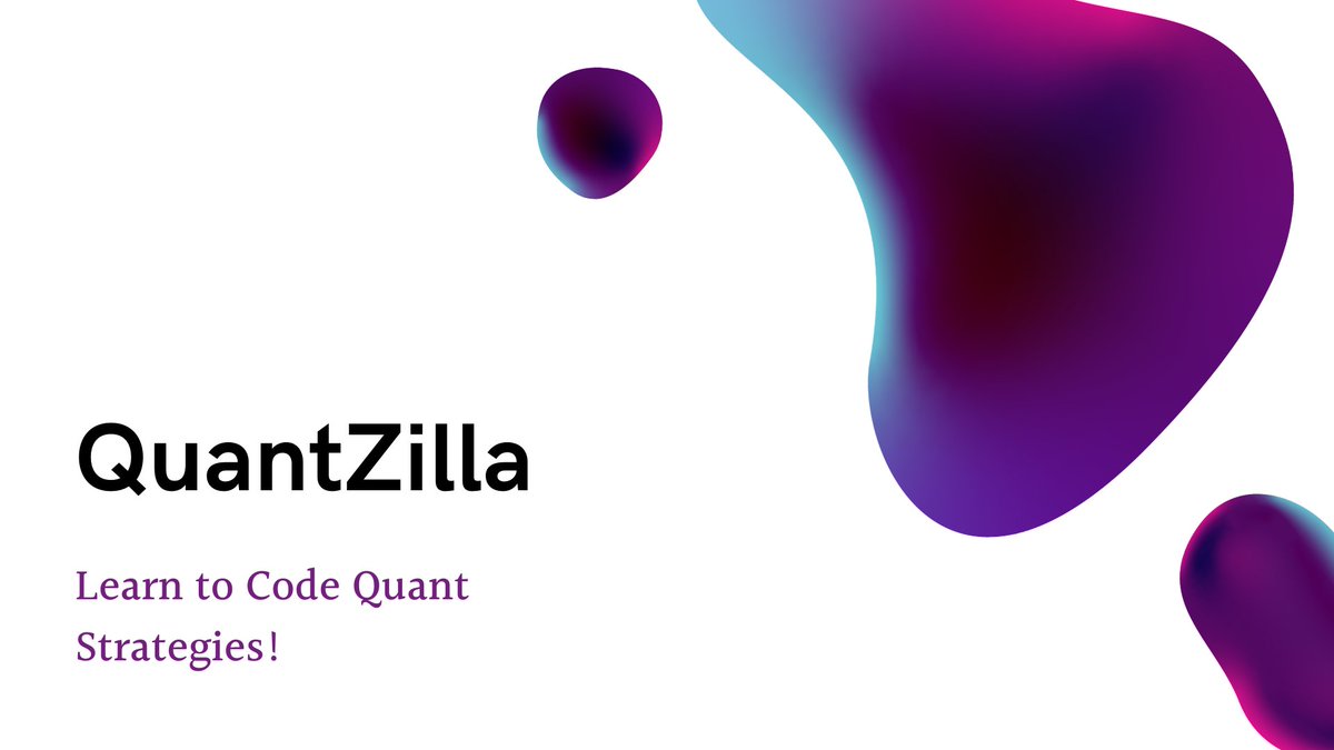 marketcallsHQ's tweet photo. Guess What is Coming up?
75+ Hours of Quant Coding Strategies Ranging from Options Trading Strategies, Trend Following Strategies, Systematic Portfolio Trading Strategies , System Design, Risk Management & End to End Automation #QuantZilla https://t.co/sg4054LTFY