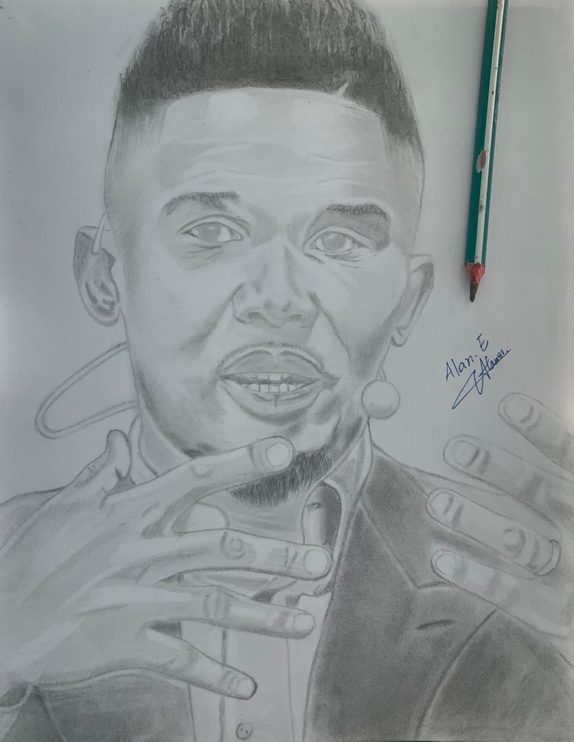 congoart242's tweet photo. Qu’en pensez-vous ? 🤔 l’équipe de @congoart242 a tenue à rendre un hommage à la légende @setoo9 le tout puissant Papa Eto’o😉 #adrenaline https://t.co/GUwWGPsINW