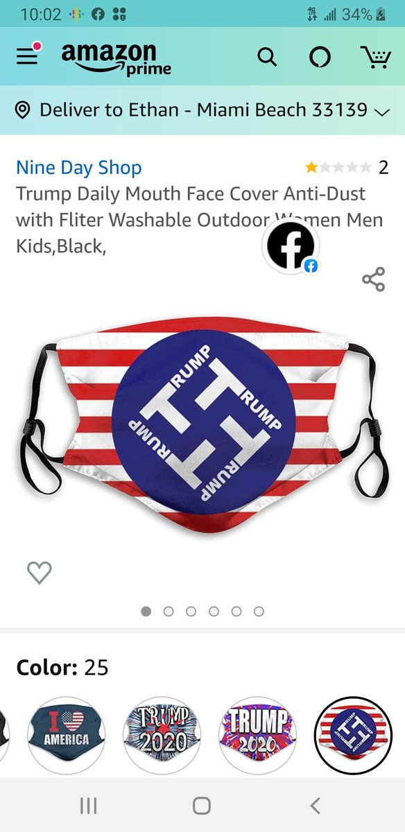 Spoonovermiami's tweet photo. @CNN Amazon is selling nazi memorabilia now? As a jew I am very offended. https://t.co/BErn9RhSj8