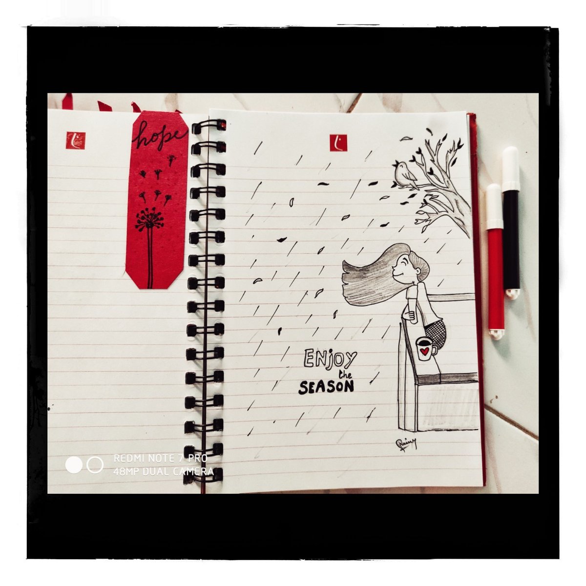 TripathiNaincy's tweet photo. Happy Sunday ๐ ๐
Enjoy mini happy moments ๐พ๐ฃ๐๐ง๏ธ
.
.
#doodlesoftheworld #doodlingstuff #instadoodlelove #rainyseasonโ๏ธ #weathergirl #doodlesketch #selfamusing #girlwithhope #doodlingislove #doodleseveryday #happydoodling๐ป
https://t.co/EkF4Fsoo1j https://t.co/8jt3I9P2Mm
