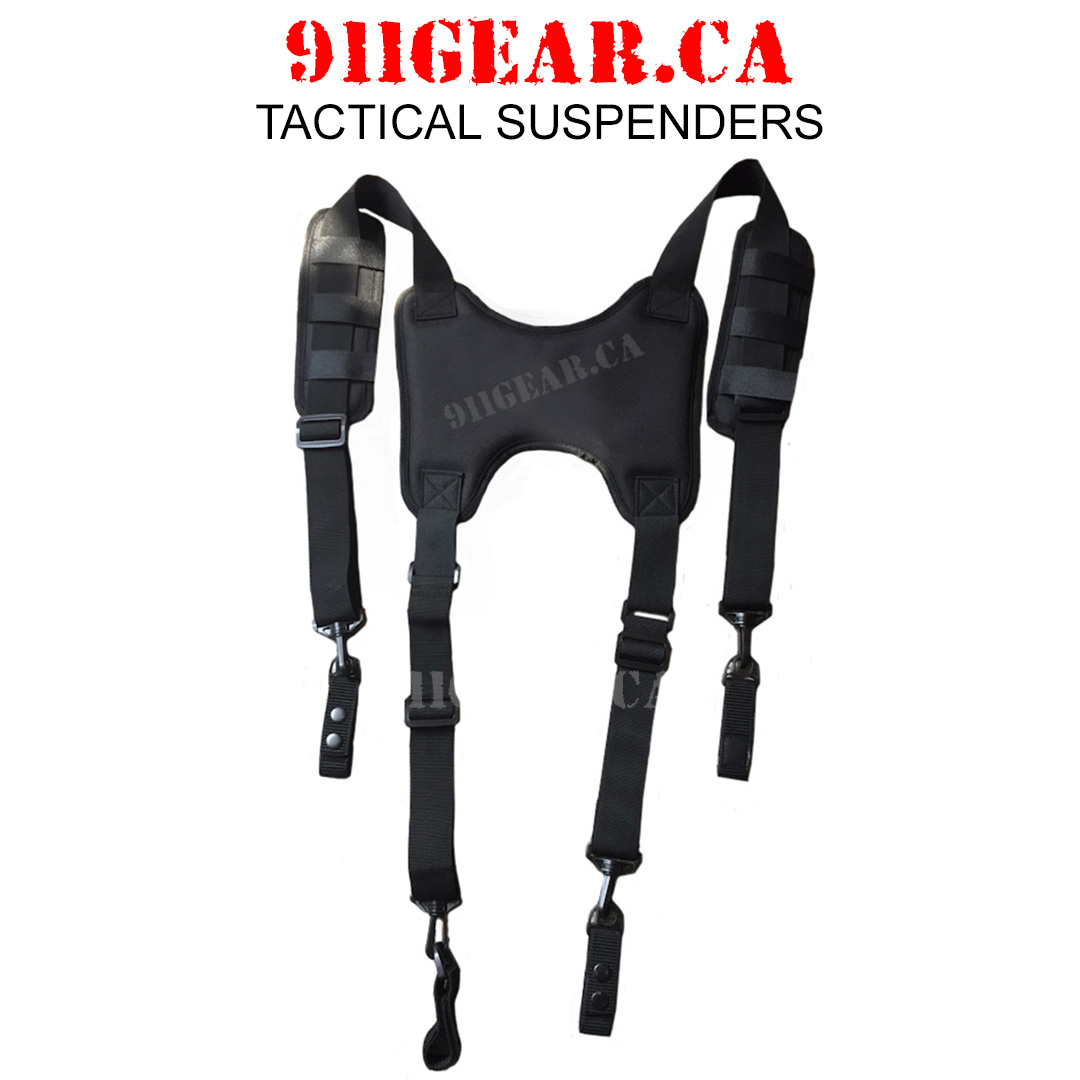 911 Gear Canada on X: Our 4th Gen Tactical Suspenders. Available now.  #tacticalsuspenders #911gear #dutybeltsuspenders #dutybelt #tactical   / X