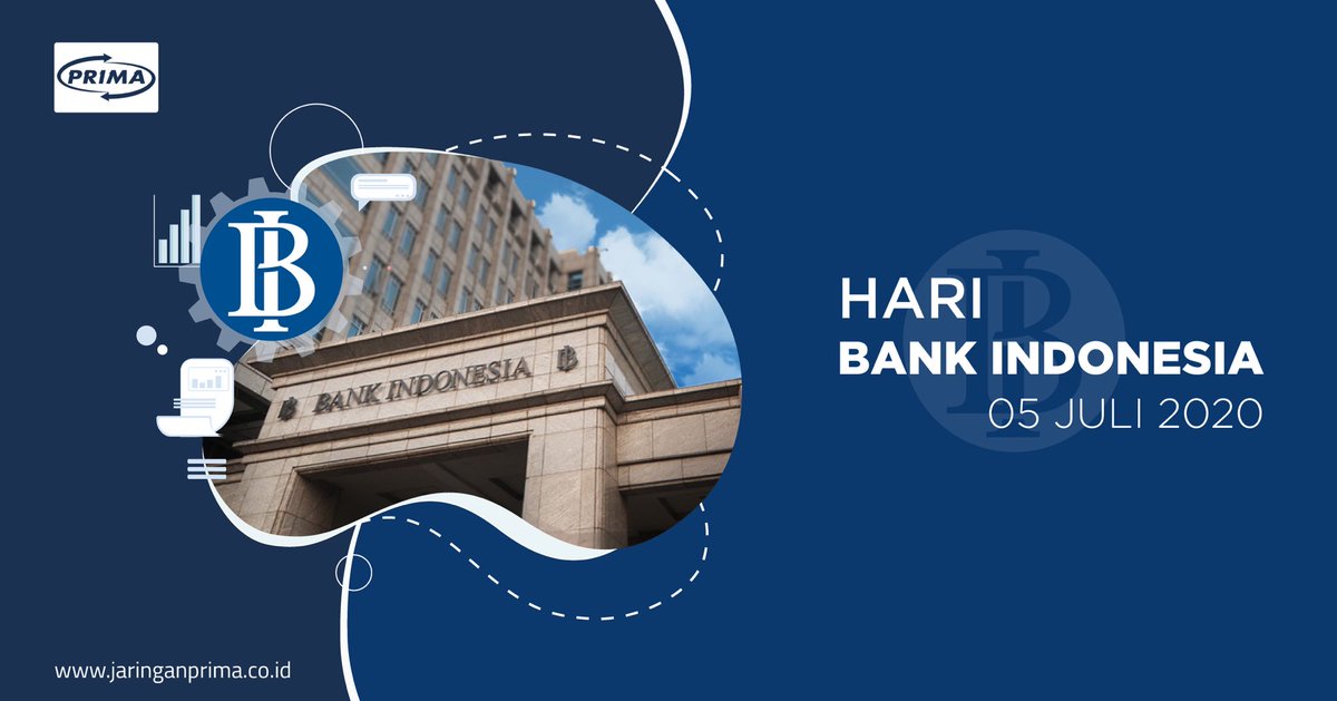 Kami ucapkan terimakasih sebesar-besarnya untuk pengabdian dan kontribusi nyata Bank Indonesia bagi bangsa.

Selamat Ulang Tahun ke-67 Bank Indonesia.

#HUTBI67THN
#HariBankIndonesia
#BankIndonesia
#MudahPakaiPRIMA
#JaringanPRIMA