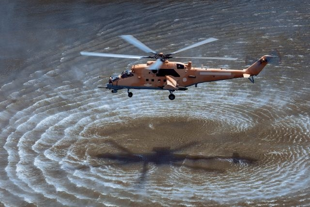 MI-35M Helicopter Gunship. (Russia)