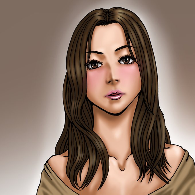 女性 練習 #女性 #オリジナル #セクシー #ロングヘアー #イラスト https://t.co/rCCZX4bAKk 