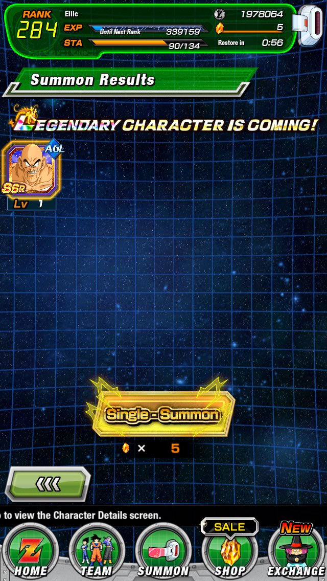 ((I decided to do some single pulls on the Nappa banner and oh my god.))