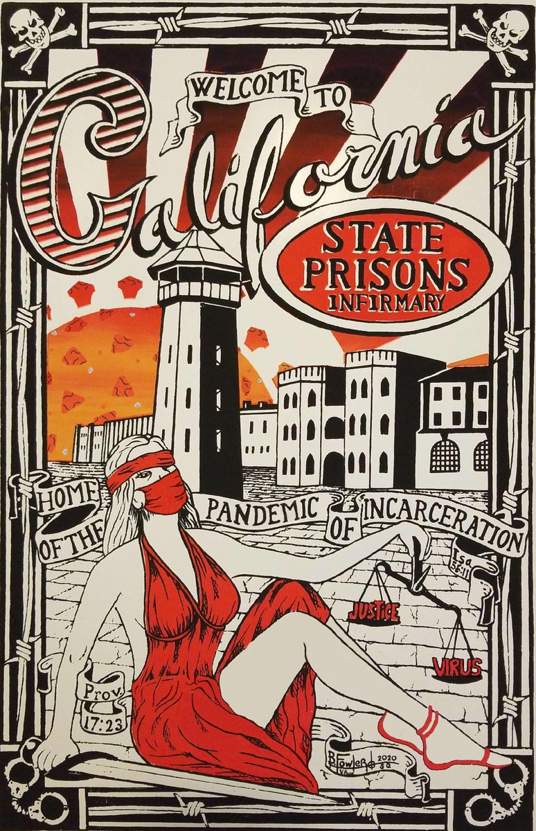 Prison_Zine's tweet photo. In response to the state-sanctioned outbreak in San Quentin, we've launched an emergency COVID-19 zine featuring work from a few of our loved ones in SQ. Engage with their works and join us in a community-led call to action to #StopSanQuentinOutbreak 

https://t.co/SyVpvpkOQj https://t.co/yXeUtof1xb