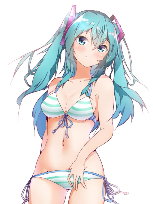 ミクさん #ビキニの日 