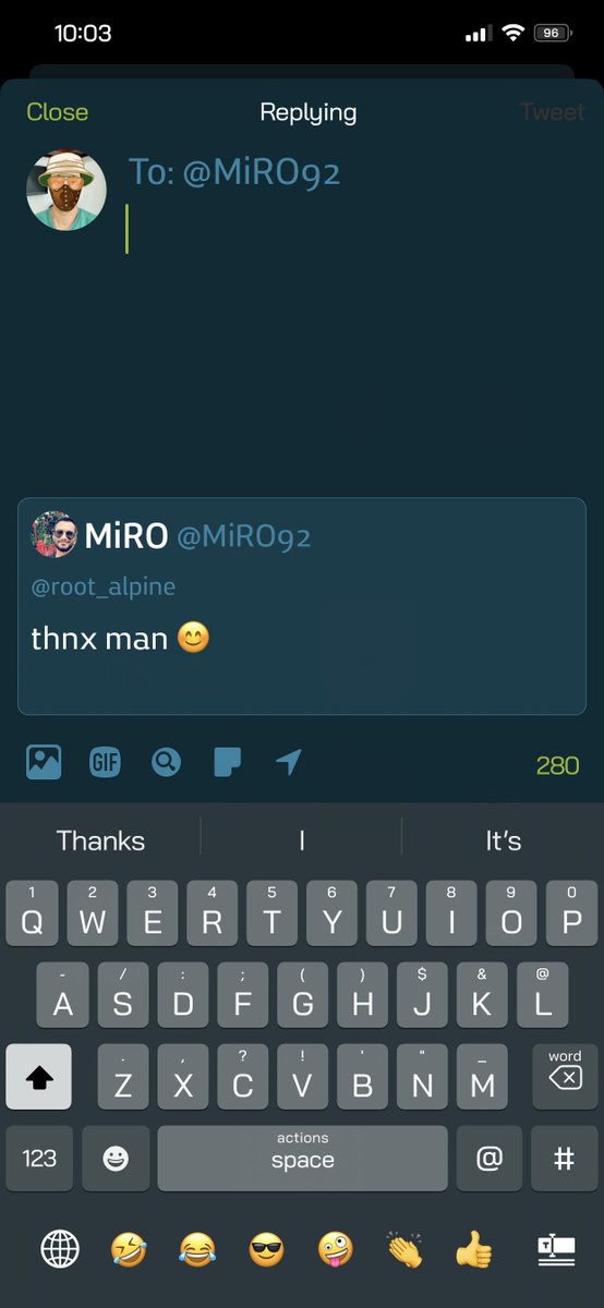 Bunluxy's tweet image. #ShortMoji working fine with #SwipeExtenderX tweak👍